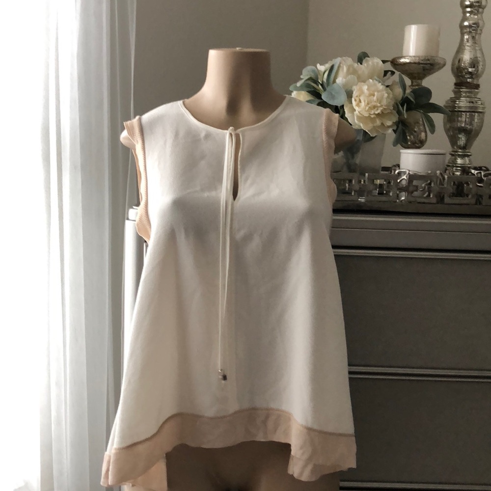 Zara Creme Top